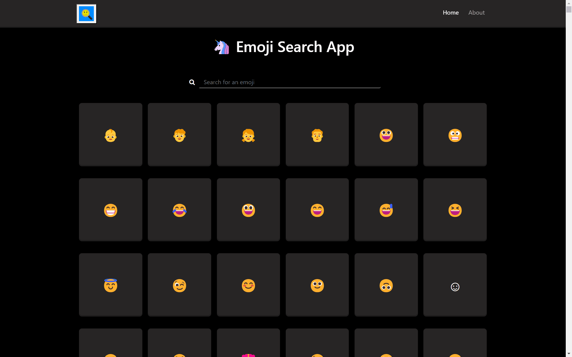 Emoji Search App